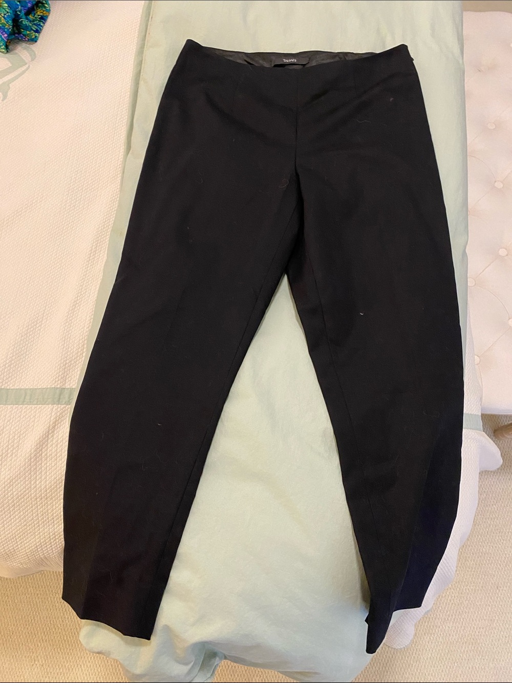 Tahari Black Women's Ponte Pantsuit Trousers
